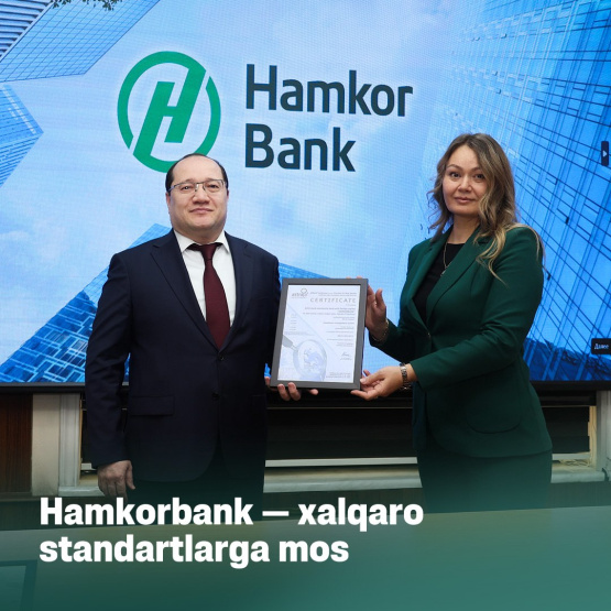 Ikkita xalqaro standart qo‘llanishga tayyor