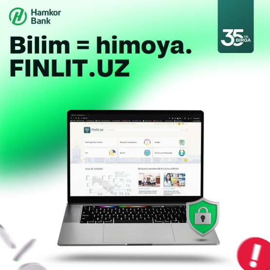 Moliyaviy savodxonlik — firibgarlikka qarshi himoya!