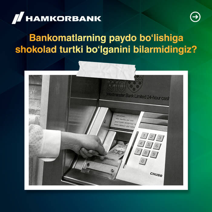 Bankomatlar tarixi